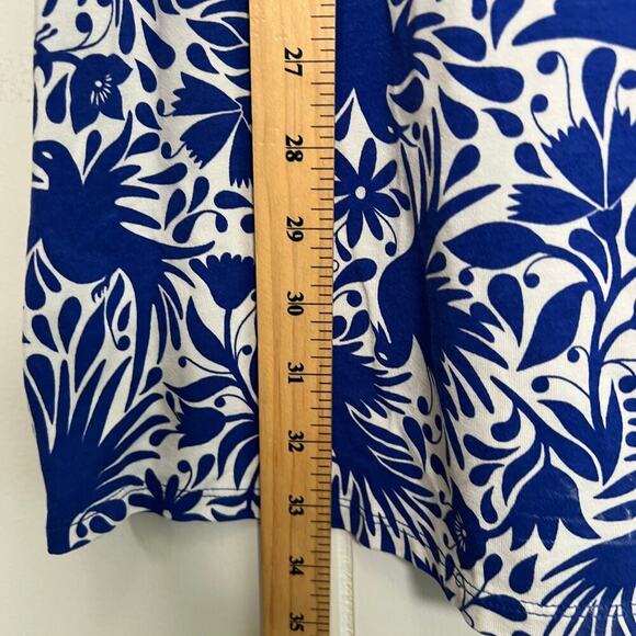 NEW BODEN Lucie Jersey Tunic Size 4 Blue Bird Print - Picture 7 of 11